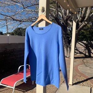 NWT Jones & Co Jones New York 100% cashmere blue sweater size M